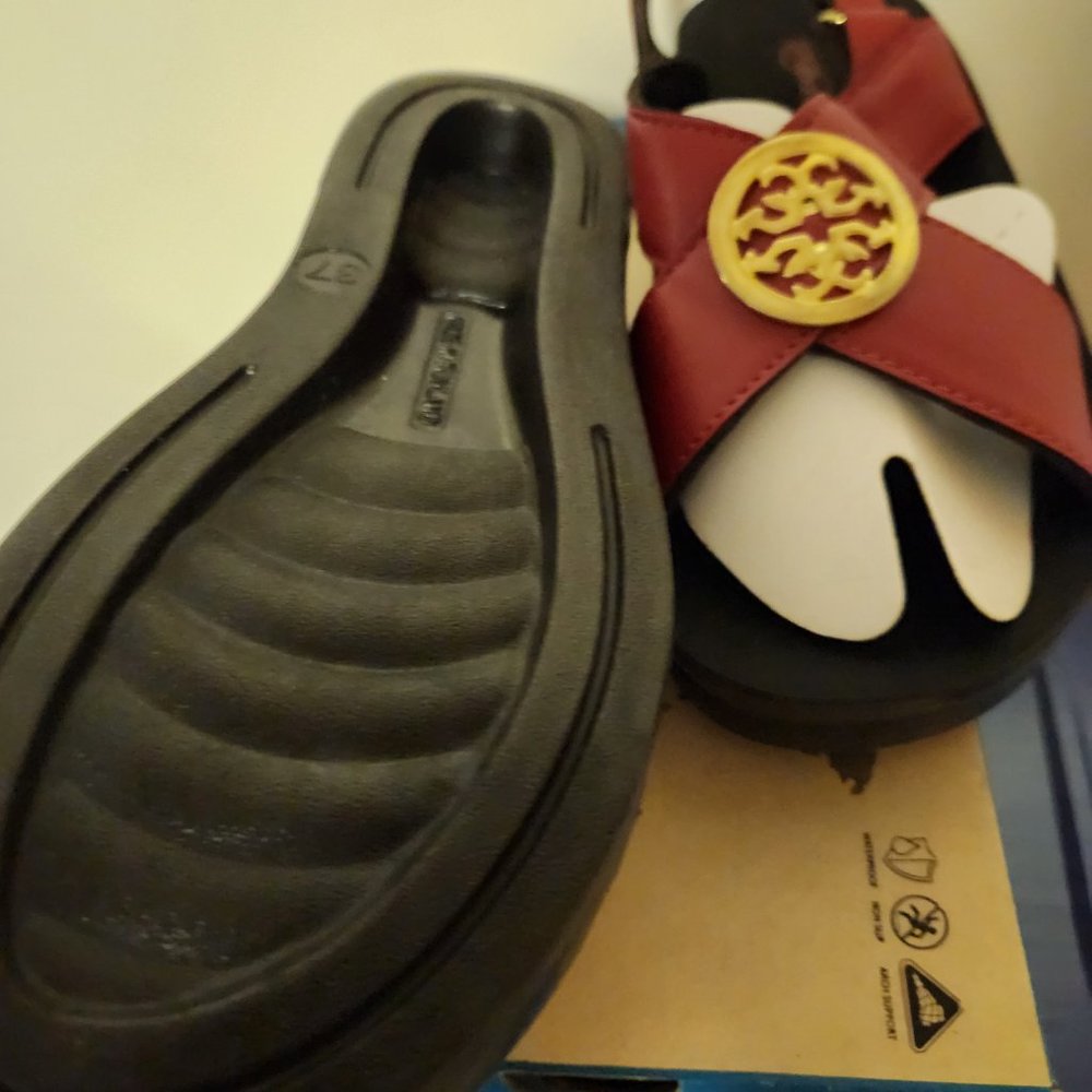 Aerothotic Sandals / Size  7 / Red - Picture 3 of 5
